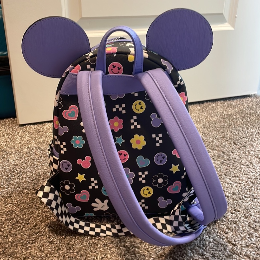 Loungefly y2k mini backpack with matching ears *item is at its lowest price - Picture 3 of 8